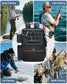 Fishing Backpack with 4 Tackle Boxes