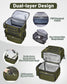 Fishing Backpack with 4 Tackle Boxes