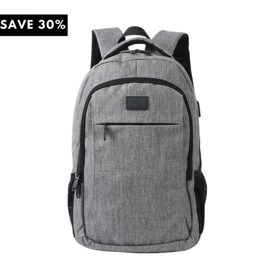 Matein Mlassic Travel Gray Laptop Backpack