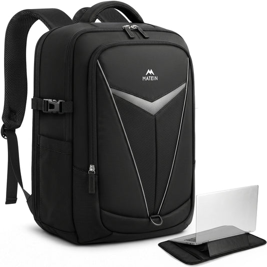 MATEIN 3-in-1 15 Inch Laptop Backpack with Tech Pouch