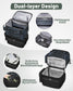 Fishing Backpack with 4 Tackle Boxes