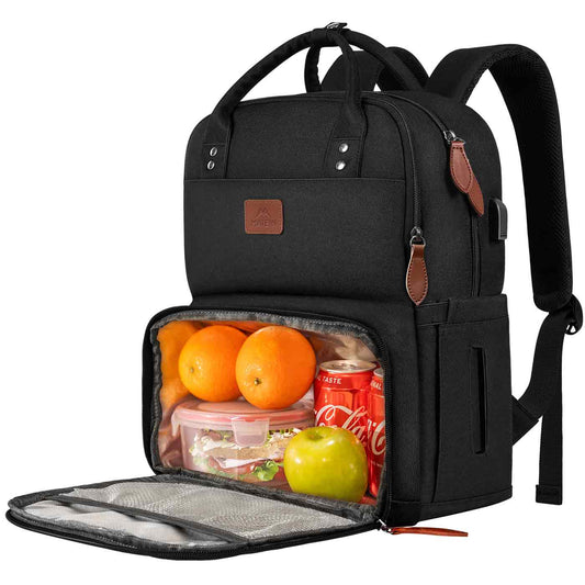 Matein Lunch Backpack for Women- lunch box backpack