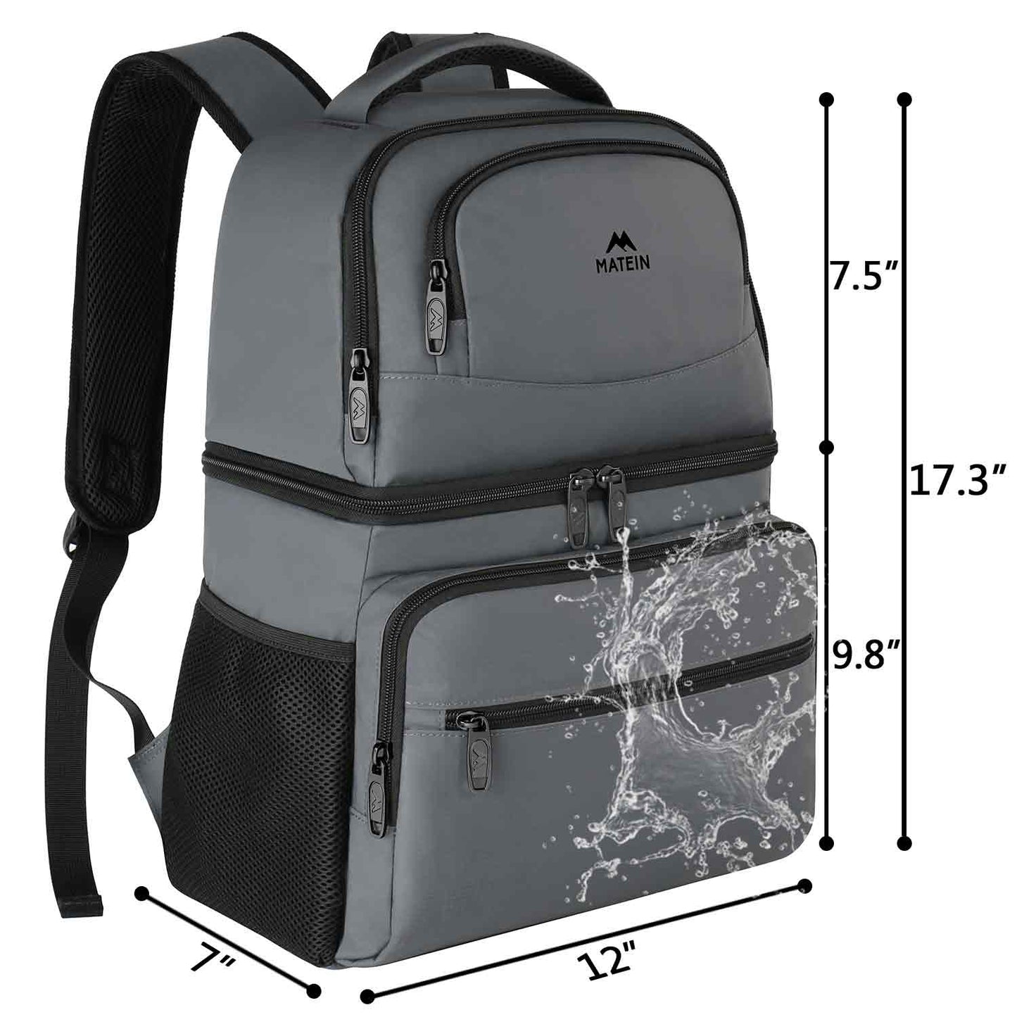 MATEIN Cooler Backpack - travel laptop backpack