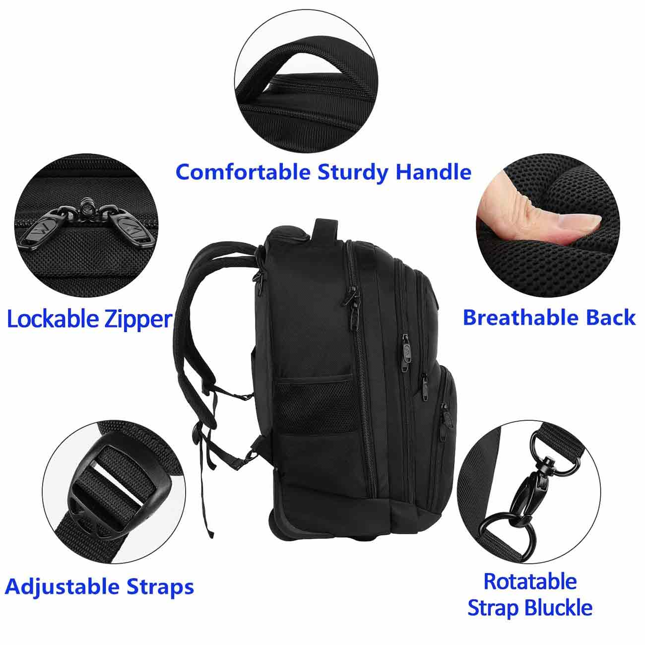 Women Waterproof Mini Backpack Purse Adjustable Strap Shoulder Travel  Rucksack