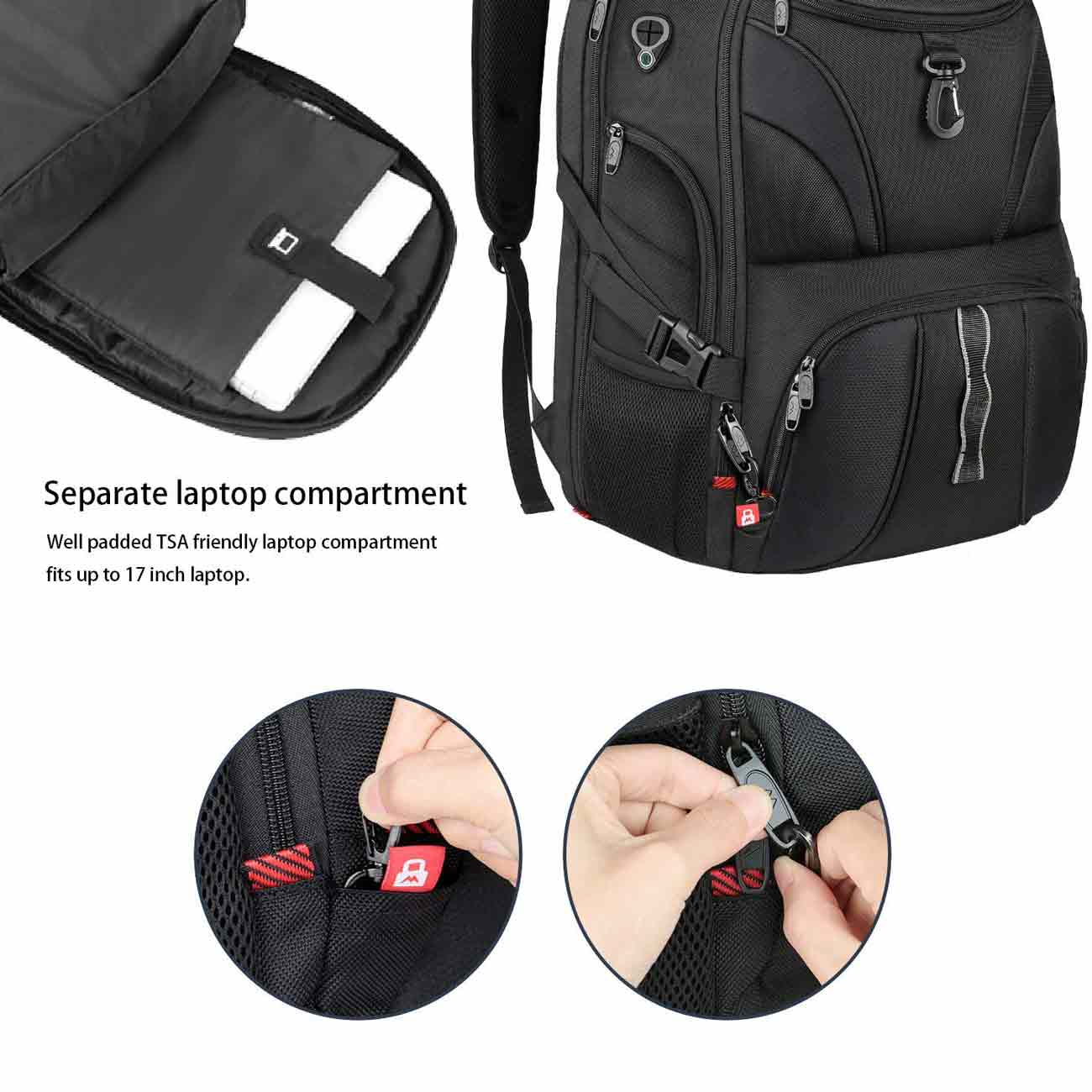Matein Maokai Large Travel Backpack - travel laptop backpack