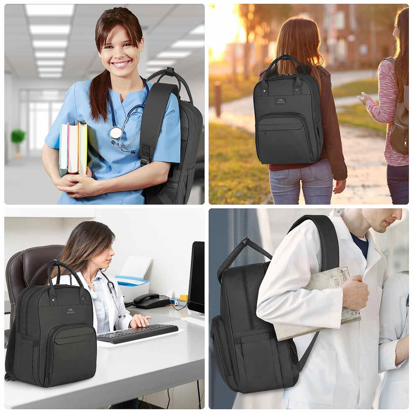 Matein Nurse Backpack for Nurses Matein Nurse Backpack for Nurses
