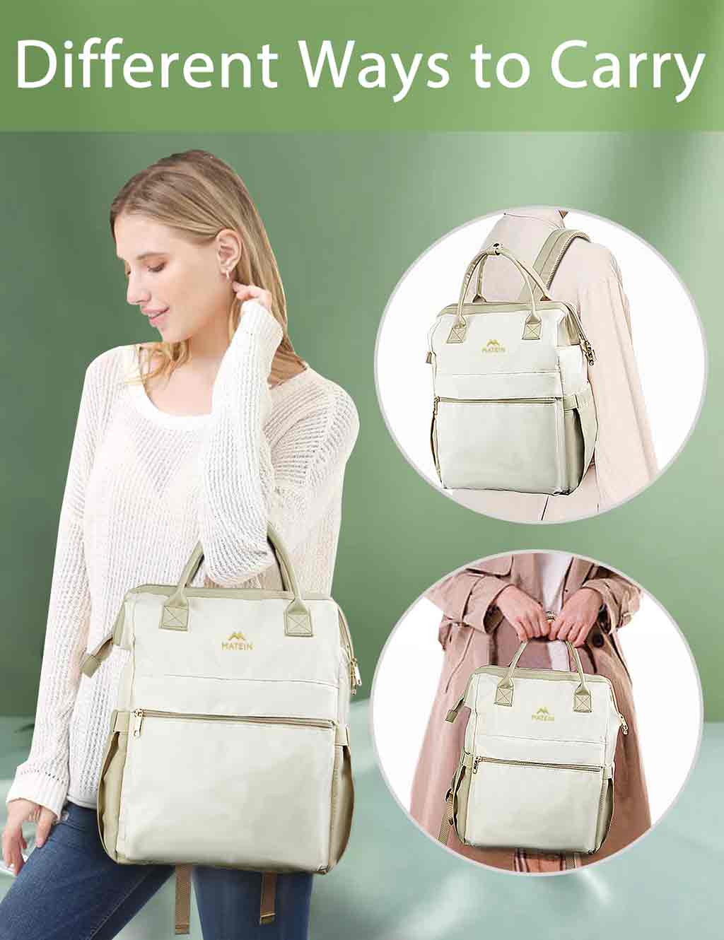 Matein Eco Friendly Laptop Backpack For Shool