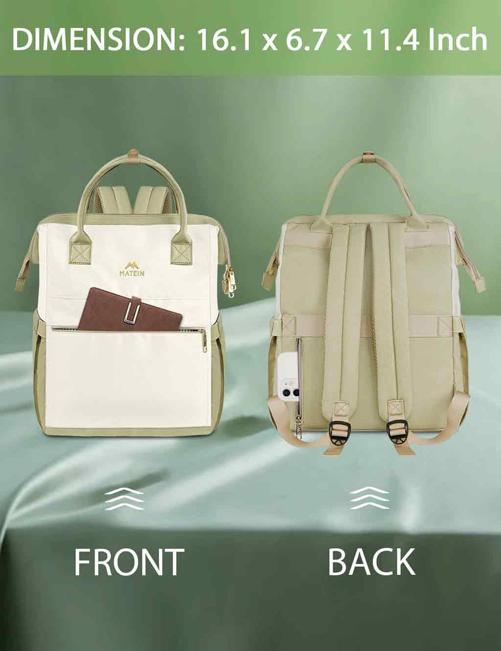 Matein Eco Friendly Laptop Backpack For Shool