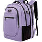 Matein Expandable College Bookbag Travel Laptop Backpack - travel laptop backpack