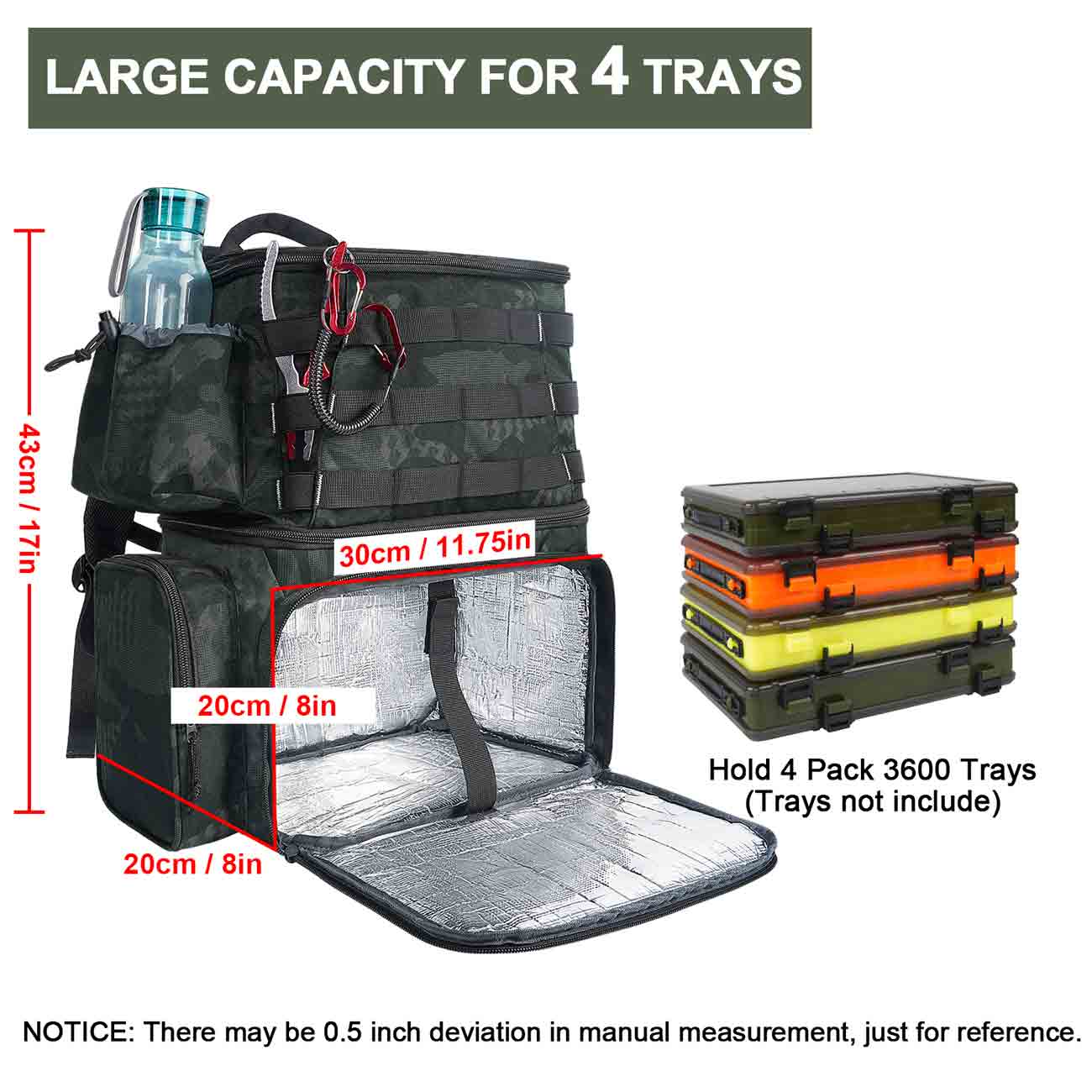 Fishing Tackle Box Containers Tacklebox Fishing Tackle Bag Carrier
