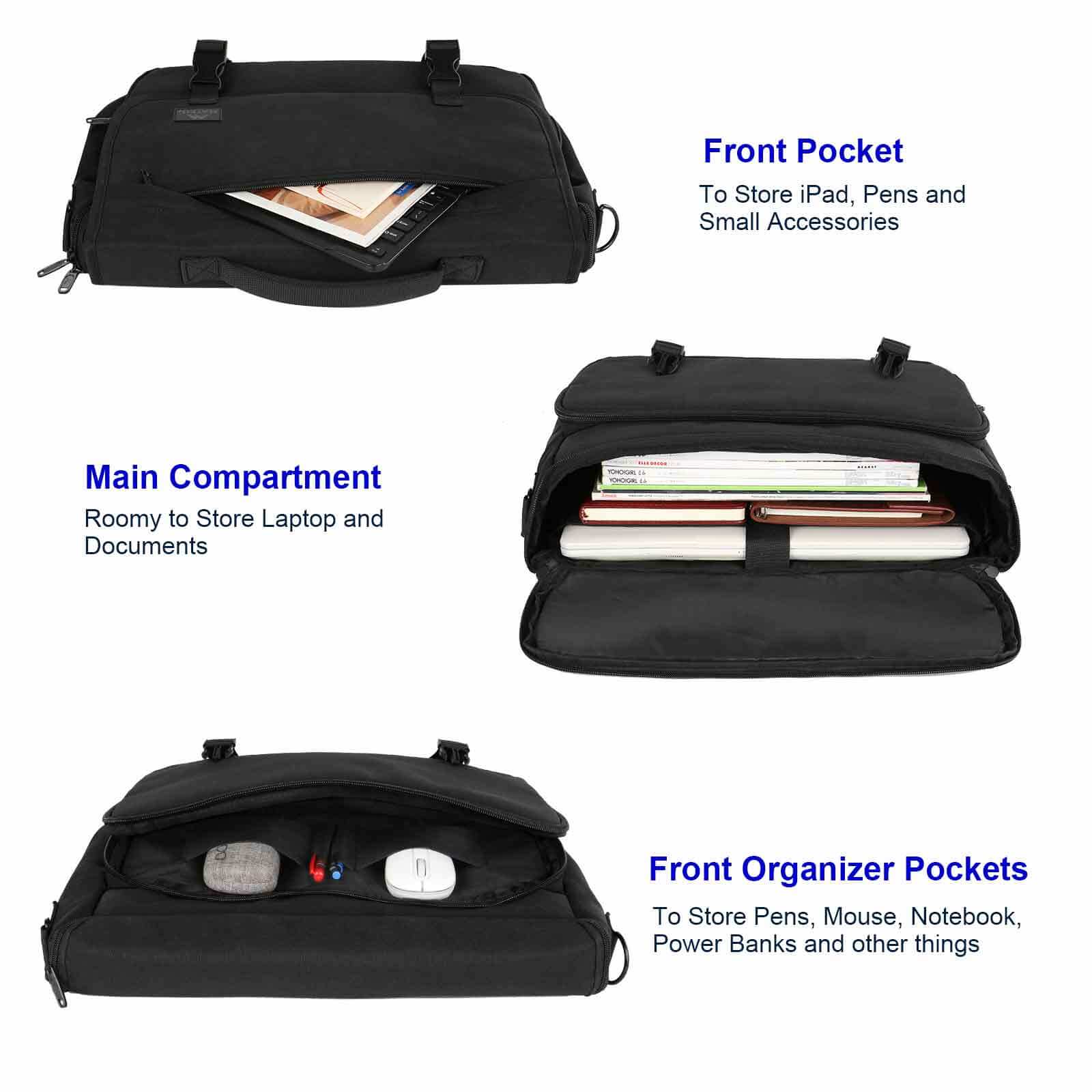backpack vs messenger bag for travel Matein Travel Messenger Bags for Laptops