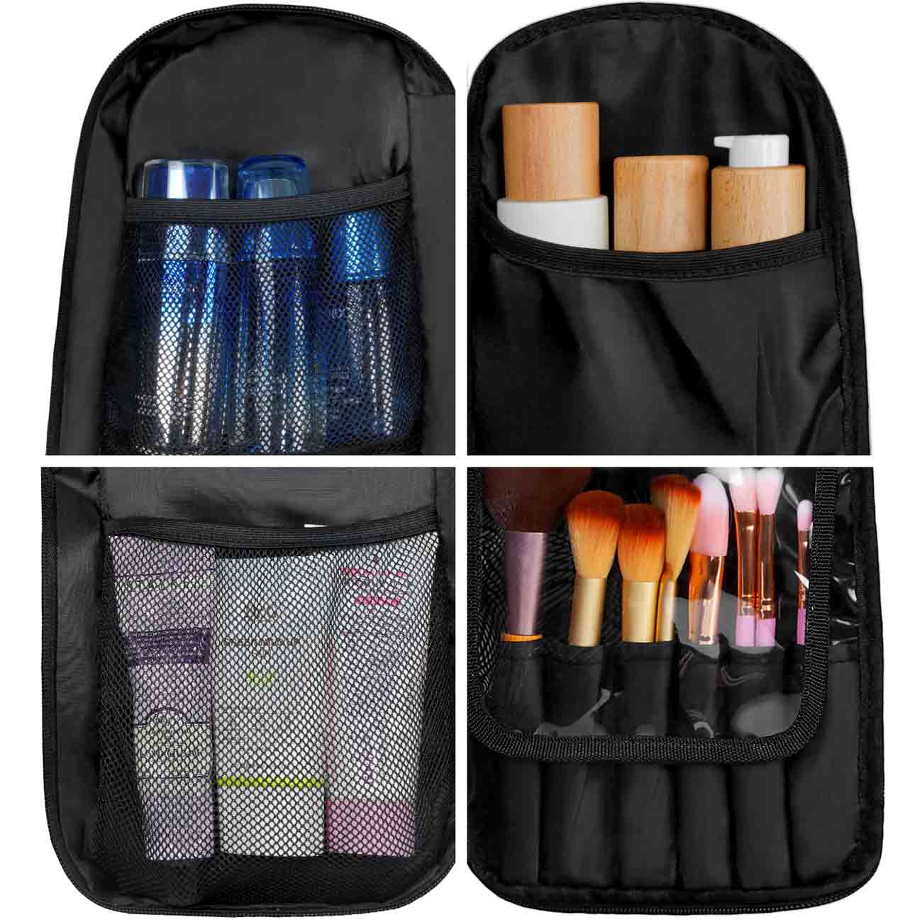 Matein Professional Makeup Backpack-makeup bag