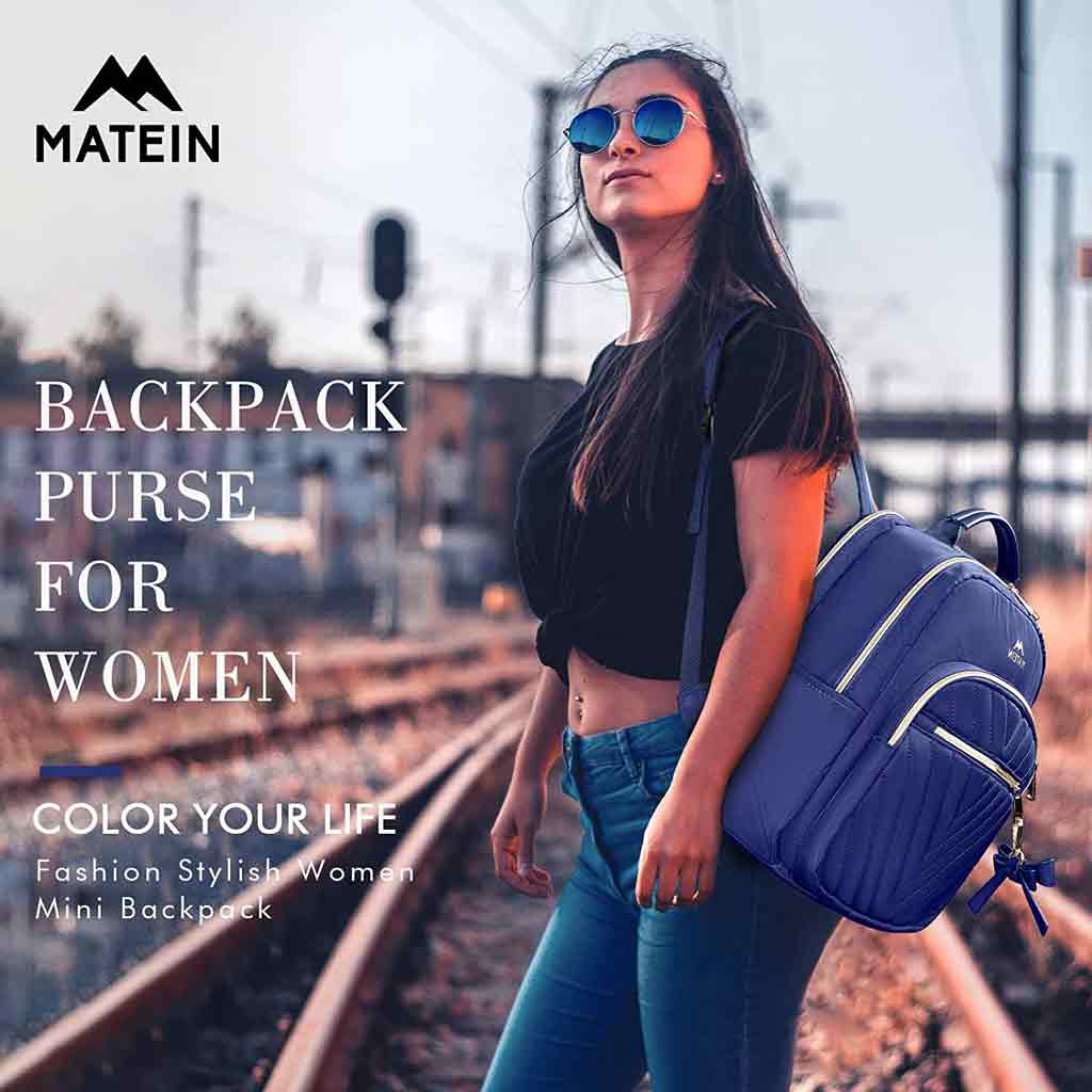 Matein Small Backpack Purse for Women
