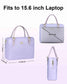 Matein Stylish Ladies Laptop Bag Purple Color