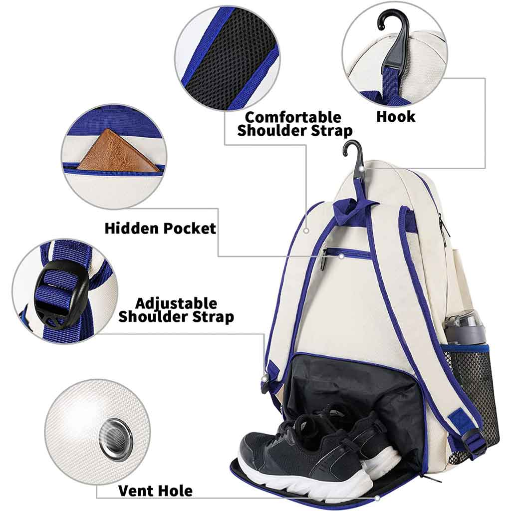 Matein Tennis Racket Backpack for Men&Women