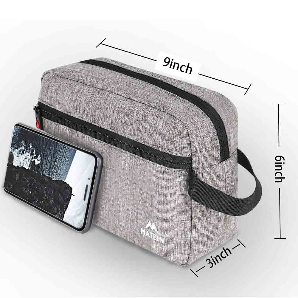 Travel backpack with wash bag