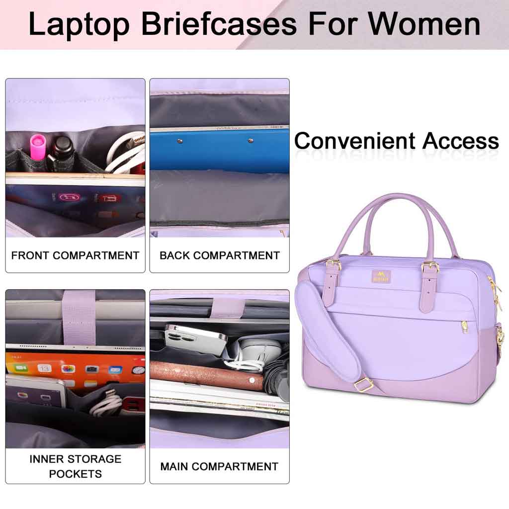 Matein Womens Laptop Briefcase