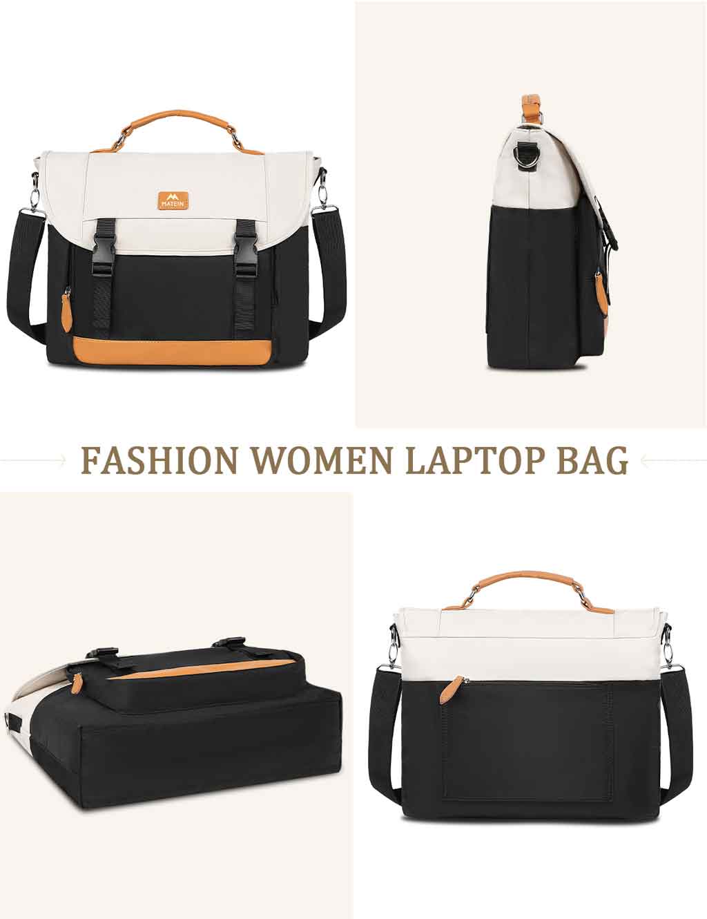 Matein Womens Laptop Messenger Bag