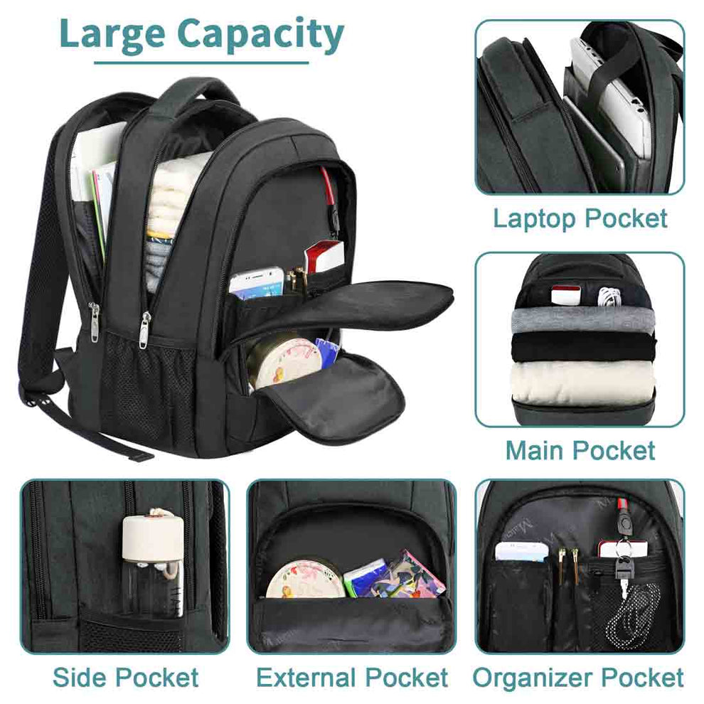 Matein Business Anti Theft Travel Laptops Backpack
