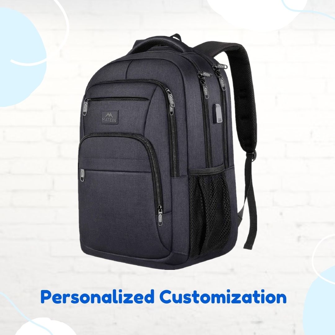 Personalized MATEIN Business Anti Theft Travel Laptops Backpack - Matein
