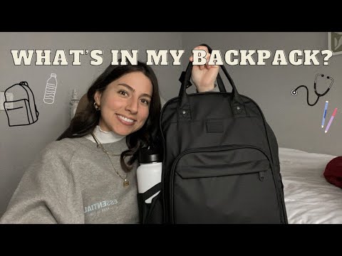 backpacks used for nursing school books and laptop Matein Nurse Backpack for Nurses